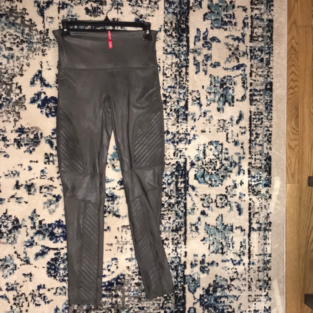 SPANX Moto Leggings - grey